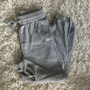H&M gray sweatpant joggers